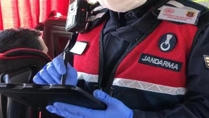 Konya'da Jandarma'dan aranan şahıslar uygulaması 