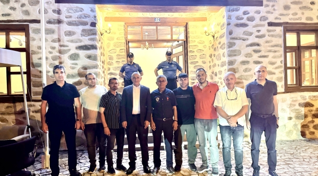 Konya İl Emniyet Müdürü Maksut Yüksek'ten Sille'de denetim ve esnaf ziyareti