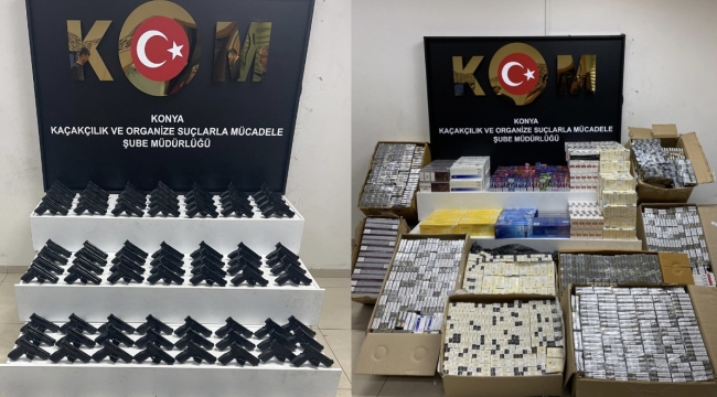 Konya KOM'dan iki başarılı operasyon!