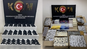 Konya KOM'dan iki başarılı operasyon! 