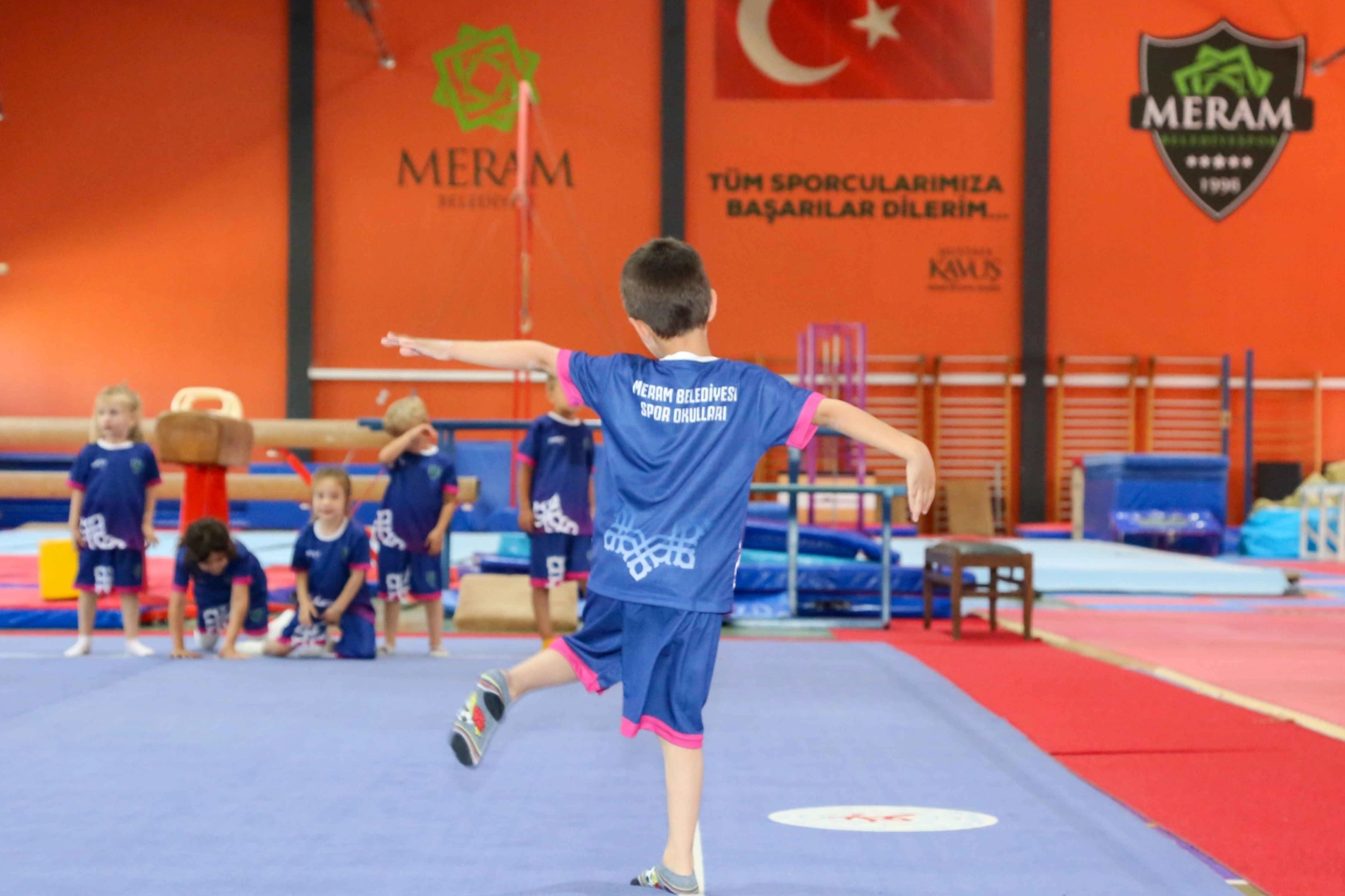 MERAMLI ÇOCUKLAR YAZA VE SPORA "MERHABA" DEDİ