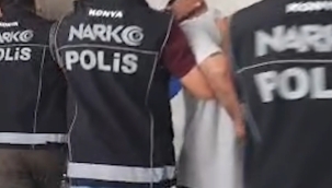 Konya Narkotikten zehir tacirlerine darbe! 82 ayrı operasyonda 68 kişi tutuklandı 
