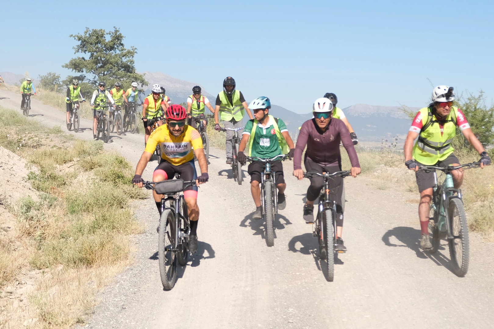 Konya'nın tarihi noktalarında pedal gücü