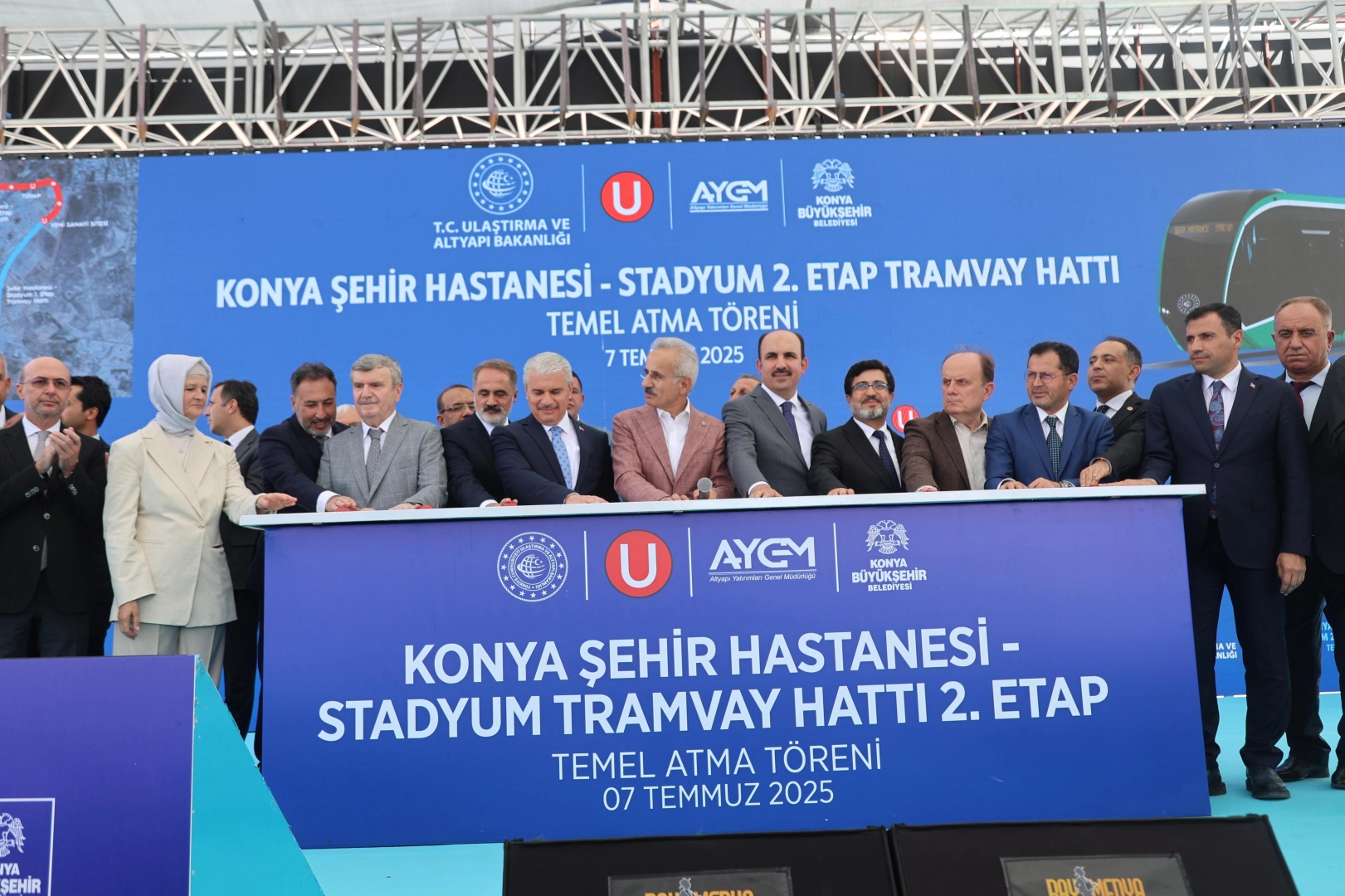 Konya'ya yeni tramvay hattı... Konya'nın raylı sistem ağı genişliyor