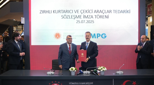 MPG A.Ş. İLE SAVUNMA SANAYİİ BAŞKANLIĞI ARASINDA DEV ANTLAŞMA