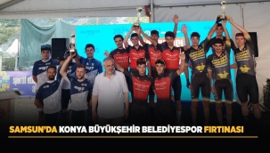SAMSUN'DA KONYA BÜYÜKŞEHİR BELEDİYESPOR FIRTINASI 