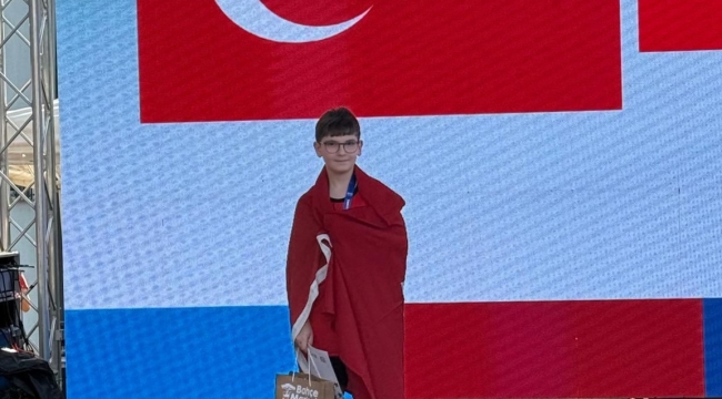 TAHİR EFE ŞAHİN AVRUPA İKİNCİSİ OLDU 