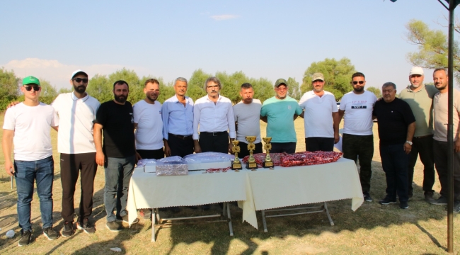 TRAP ATIŞI YARIŞMASINDA ÖDÜLLER SAHİPLERİNİ BULDU! 