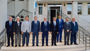 Vali Akın, Türkiye Elektrik İletim A.Ş. (TEİAŞ) 9. Bölge Müdürlüğünü Ziyaret Etti 