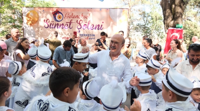 AKŞEHİR BELEDİYESİ’NDEN GELENEKSEL SÜNNET ŞÖLENİ