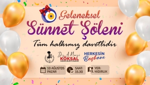 AKŞEHİR BELEDİYESİ'NDEN GELENEKSEL SÜNNET ŞÖLENİ 