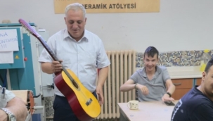 Akşehir'de Yetişkin Engellilerin Kursları Denetlendi 