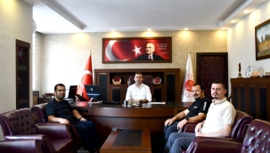 Akşehir Gazeteciler Cemiyeti'nden Başsavcı Mustafa Abur'a Ziyaret 