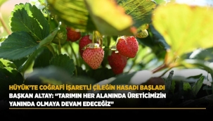 BAŞKAN ALTAY: "TARIMIN HER ALANINDA ÜRETİCİMİZİN YANINDA OLMAYA DEVAM EDECEĞİZ" 