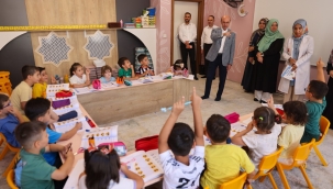 BAŞKAN PEKYATIRMACI ÇOCUKLARLA BİR ARAYA GELDİ 