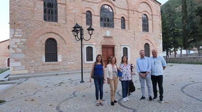 DOĞANCI ,BALBAY VE BİLGEHAN'A EŞLİK ETTİ 