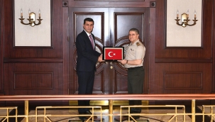 GAZİ IŞIK'DAN GENELKURMAY BAŞKANI BAYRAKTAROĞLU'NA HAYIRLI OLSUN ZİYARETİ 
