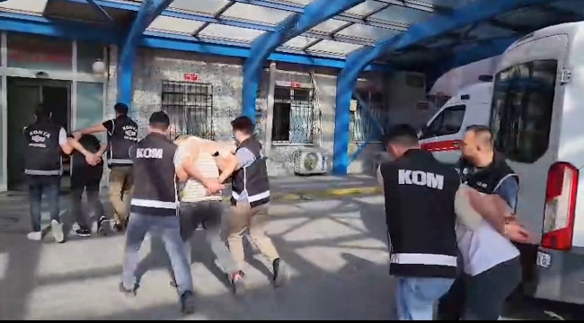 Konya'da iş yerine kurşun yağdıran şüpheliler polisin titiz takibi sonucu yakalandı 