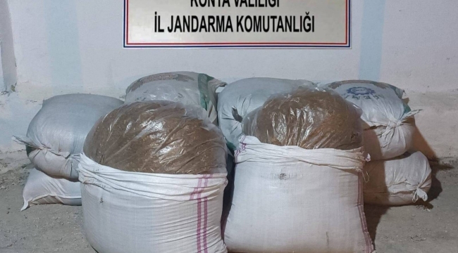 Konya Jandarmasından kaçakçılara darbe! 