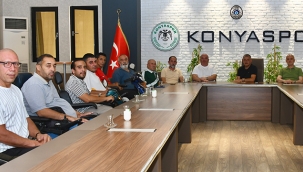Konyaspor Engelli Taraftarlar Derneği'nden Konyaspor'a Ziyaret 