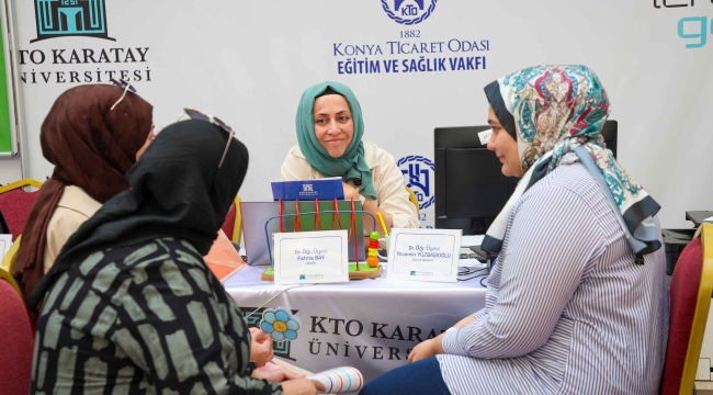 KTO KARATAY ÜNİVERSİTESİ'NDE TERCİH VE TANITIM GÜNLERİ TÜM HIZIYLA DEVAM EDİYOR 