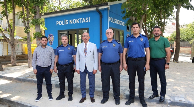 MERAM'DA KAFELER SOKAĞINA ÖZEL POLİS NOKTASI 