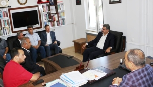 MİLLETVEKİLİ ERDEM'DEN İŞCAN'A ZİYARET 