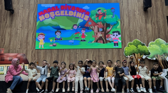 MİNİKLER "HOŞ KUBBE MASAL ATÖLYESİ"Nİ ÇOK SEVDİ 