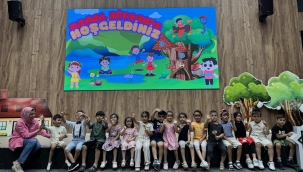 MİNİKLER "HOŞ KUBBE MASAL ATÖLYESİ"Nİ ÇOK SEVDİ 