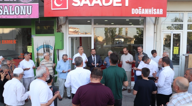 Saadet Partisi Doğanhisar İlçe Binası Yeni Yerine Taşındı