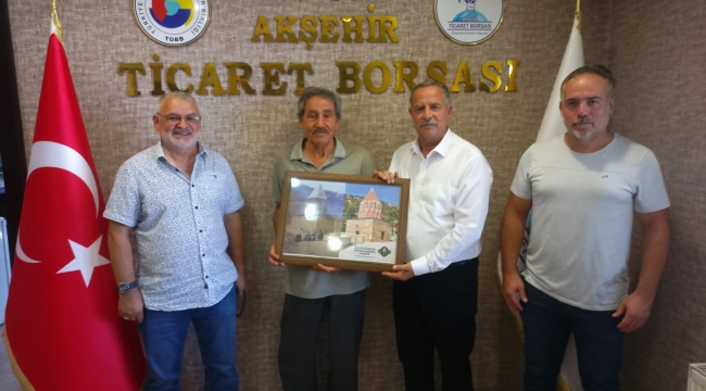 Seyyid Mahmud Hayrani Derneği'nden Akşehir Ticaret Borsası'na Hayırlı Olsun Ziyareti 
