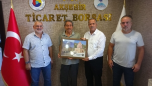 Seyyid Mahmud Hayrani Derneği'nden Akşehir Ticaret Borsası'na Hayırlı Olsun Ziyareti 