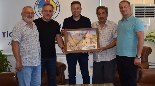 Seyyid Mahmud Hayrani Derneği'nden Akşehir TSO Başkanı Ender Kalkan'a Ziyaret 