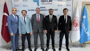 SMMMO BAŞKANI BIÇAKÇI'DAN SGK VE İŞKUR'A HAYIRLI OLSUN ZİYARETİ 