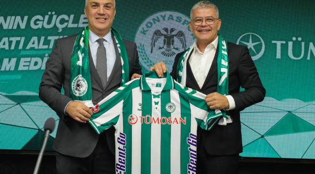TÜMOSAN YENİDEN KONYASPOR'UN İSİM VE FORMA  SPONSORU OLDU 