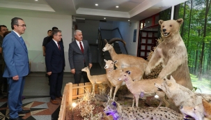 Vali İbrahim Akın, Doğa Koruma ve Milli Parklar 8. Bölge Müdürlüğünü Ziyaret Etti 