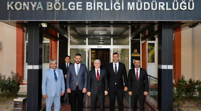 Vali Akın, Tarım Kredi Kooperatifleri Konya Bölge Birliğini Ziyaret Etti 