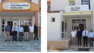 YUNAK KAYMAKAMI ATASOY'DAN OKULLARA BİR DİZİ ZİYARET 