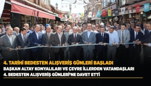 4. TARİHİ BEDESTEN ALIŞVERİŞ GÜNLERİ BAŞLADI 