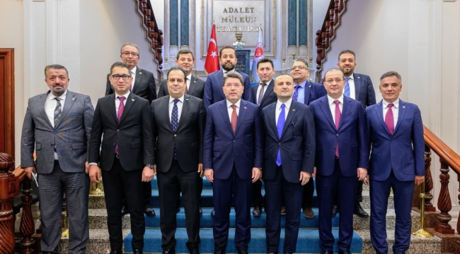 Adalet Bakanı Yılmaz Tunç, 11 ilin baro başkanlarıyla görüştü. 