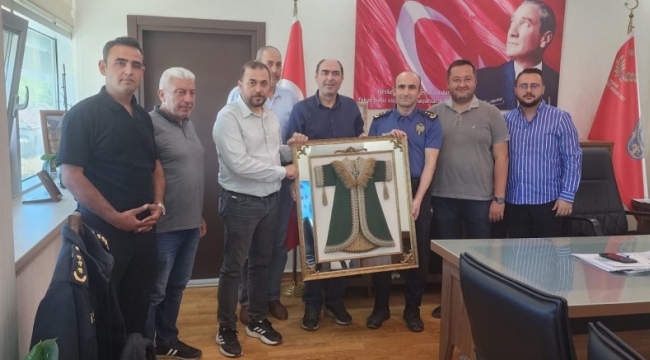 AKİNDER'DEN EMNİYET MÜDÜRÜ'NE ZİYARET 