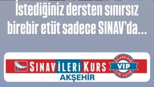 Akşehir Sınav Eğitim Kurumlarında Bire bir Etütler Başladı!!! 