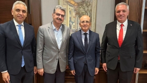 BAŞKAN BIÇAKÇI'DAN BAKAN ŞİMŞEK'E ZİYARET 