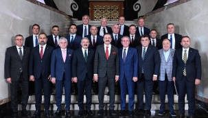 BAŞKAN KALKAN VE BAŞKAN ÖZLEN TOBB TOPLANTISINA KATILDI 