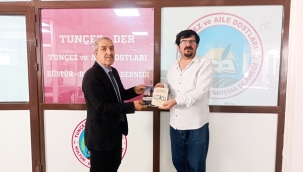 BAŞKAN ŞAHİN'DEN TUNÇEZ DER'E ZİYARET 