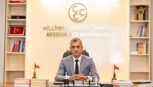 MHP Akşehir İlçe Başkanı Yıldız: "Cumhuriyetimizin 102. Yılı Kutlu Olsun!" 