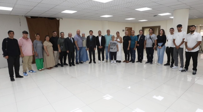 BAYRAKTAR AİLESİ, BAŞKAN KILCA'YI ZİYARET ETTİ 