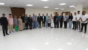 BAYRAKTAR AİLESİ, BAŞKAN KILCA'YI ZİYARET ETTİ 