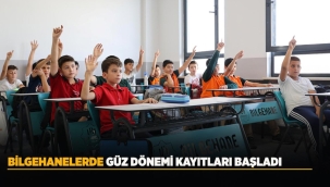BİLGEHANELERDE GÜZ DÖNEMİ KAYITLARI BAŞLADI 