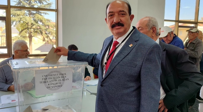 CHP Ilgın İlçe Başkanı Mustafa Kozan Güven Tazeledi 